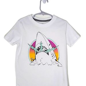 Old Navy, short sleeve t-shirt, color: white, size: XS (5)